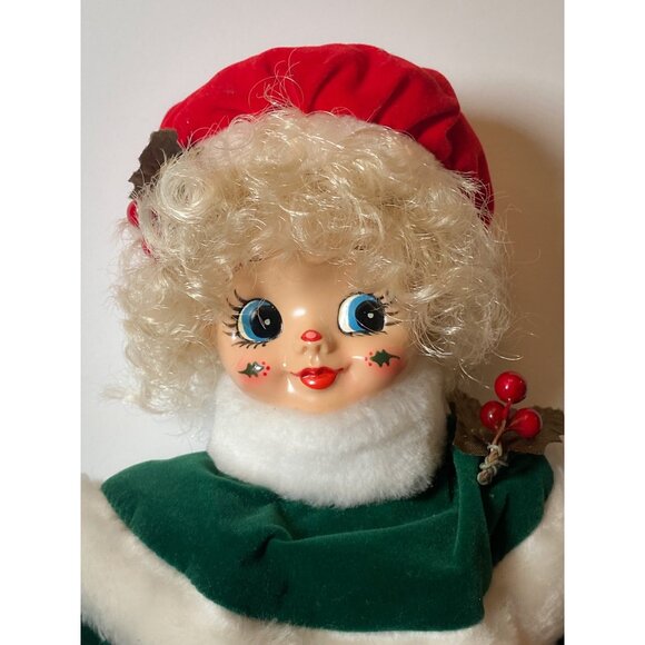 Brinn's Christmas Christmas Calendar Clown Collectible Doll Figure 1986 Tags - Picture 3 of 12